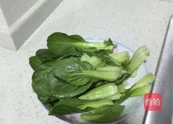 木耳蘑菇炒青蔬的做法图解2