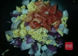 洋葱番茄炒鸡蛋的做法图解4