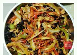 Illustration of how to make fish-flavored shredded pork (chicken) 10