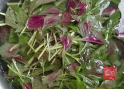 蒜粒红苋菜的做法图解2