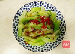 白灼鹅菜的做法图解7