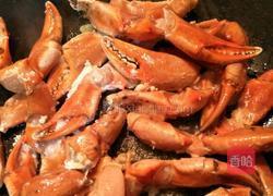 炒螃蟹脚的做法图解3