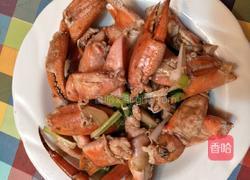 炒螃蟹脚的做法图解7