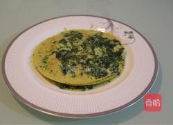 荠菜蛋饼的做法图解16