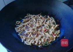 青椒鸡肉丝的做法图解3