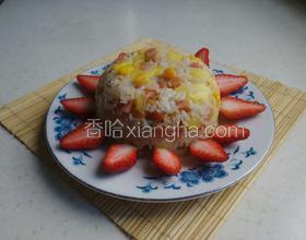 菠蘿火腿玉米粒炒飯