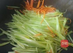 清炒双丝的做法图解6