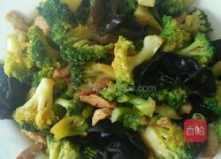 木耳西兰花的做法图解6