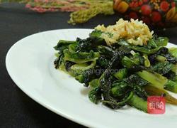 蒜油莴苣叶的做法图解1