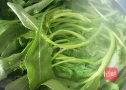 菠菜烩细粉的做法图解3