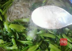 菠菜烩细粉的做法图解11