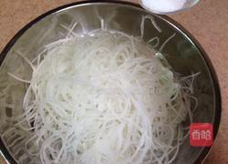 凉拌萝卜丝的做法图解4