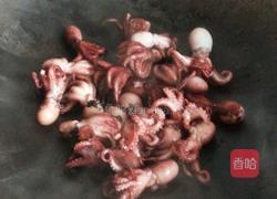 白灼小章鱼的做法图解3