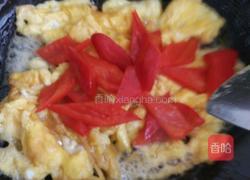 四季豆红椒炒鸡蛋的做法图解6