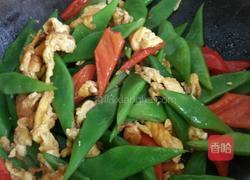四季豆红椒炒鸡蛋的做法图解8