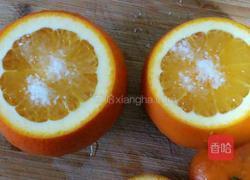 盐蒸橙子的做法图解4