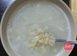 燕麦香蕉牛奶的做法图解3