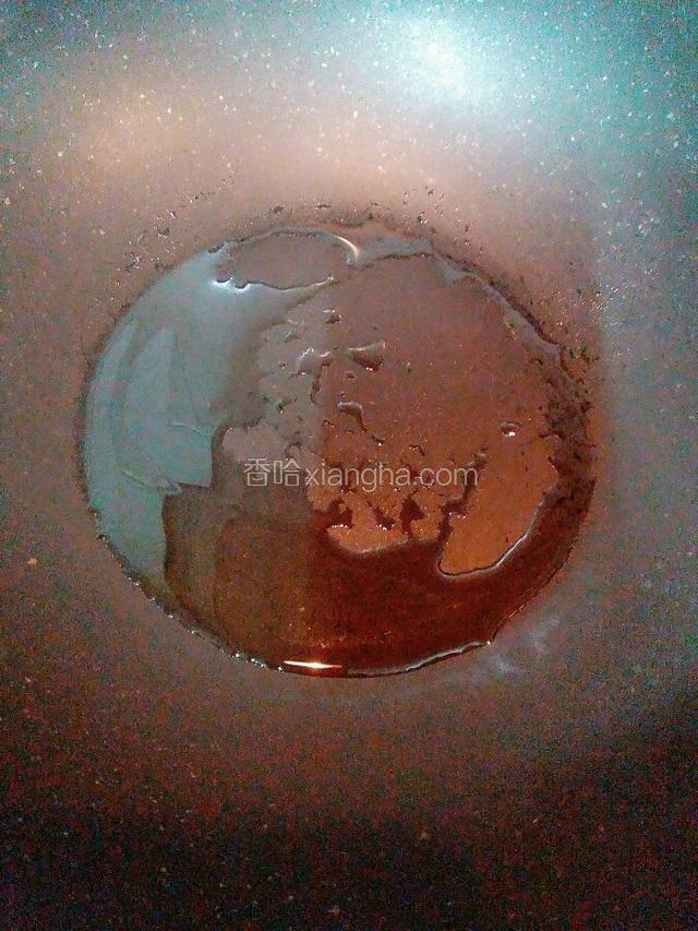 锅中放少许油