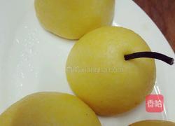 雪梨豆沙包的做法图解9