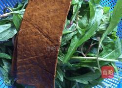 马兰拌香干的做法图解1