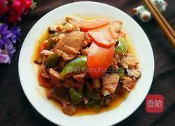 瘦肉炒杂蔬的做法图解6