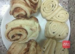 豆沙花卷的做法图解13