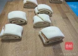 豆沙花卷的做法图解9