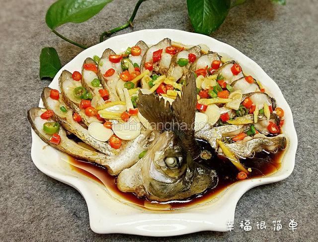 清蒸武昌鱼之孔雀开屏