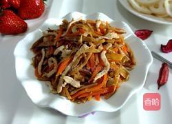 黄花菜炒肉丝的做法图解11