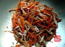 黄花菜炒肉丝的做法图解8