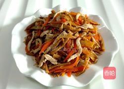 黄花菜炒肉丝的做法图解10