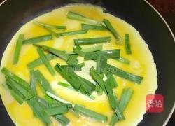 韭菜烘蛋的做法图解4