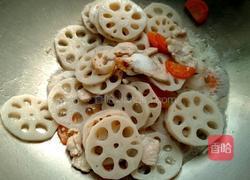 藕片炒肉的做法图解8