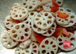 藕片炒肉的做法图解9