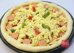 西屋特约之缤纷田园披萨的做法图解9