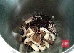 香甜黑米营养米糊的做法图解2