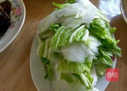 煎豆腐炒木耳白菜的做法图解4