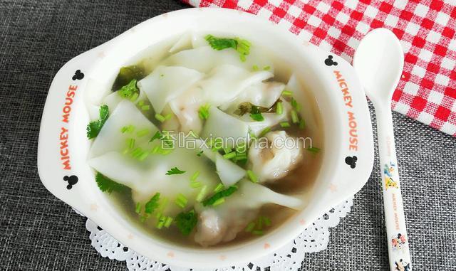 清汤小馄饨
