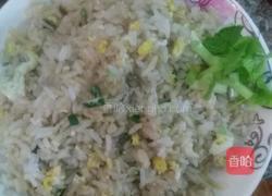 葱花鸡蛋炒饭的做法图解5