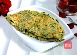 柳芽鸡蛋煎饼的做法图解10