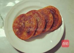 南瓜豆沙饼的做法图解6