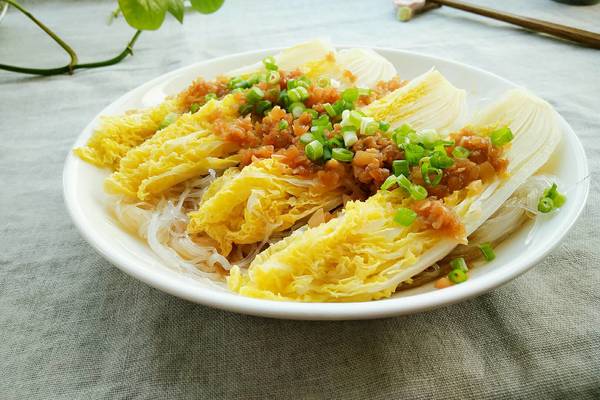 蒜蓉粉丝娃娃菜