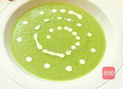奶油青豆浓汤#年夜饭的做法图解7