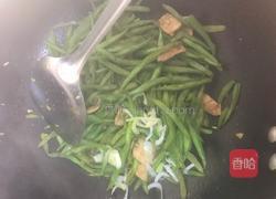 宽豆角炒肉片的做法图解4