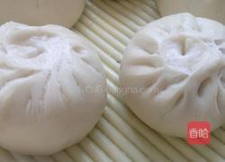 荠菜鸡蛋陷发面包子的做法图解14