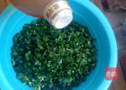 荠菜鸡蛋陷发面包子的做法图解5