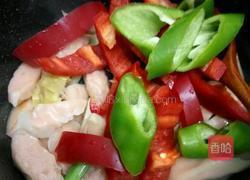 尖椒炒丸子的做法图解5