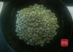 茴香炒胡豆的做法图解4