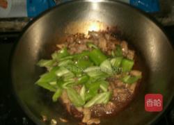尖椒炒肉筋的做法图解7