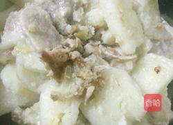 肉炒白色脚板薯的做法图解8